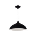 Lustre Pendente Vick 1 Lamp E27 Preto/branco - 3119 Pt/br