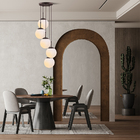 Lustre Pendente Vidro Globo Jabuticaba Balcão Cozinha Quarto