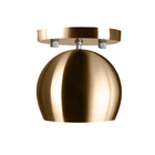 Lustre Plafon Bola 15 Cm Redonda New Cobre