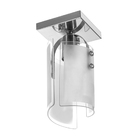 Lustre Plafon Calha De Vidro