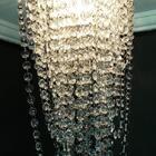 Lustre Plafon Cristal Acrílico 55 Cm Altura - Véu De Noiva