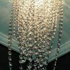 Lustre Plafon Cristal Acrílico 55 Cm Altura - Véu De Noiva