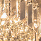 Lustre Plafon Cristal K9 Transparente Bella Hu1102 4g9 25cm +