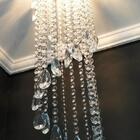 Lustre Plafon De Cristal Acrílico Em Espiral Decoração Sala