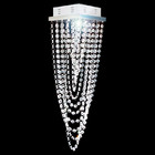 Lustre Plafon De Cristal Legítimo Véu De Noiva 60cm E27