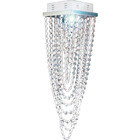 Lustre Plafon De Cristal Legítimo Véu De Noiva 60cm E27