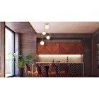 Lustre Plafon Flórida 04 Lâmpadas G9 Alumínio E Vidro Moderno