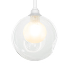 Lustre Plafon Harmony Branco 23x14 Cm