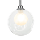 Lustre Plafon Harmony Escovado 23x14 Cm