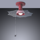 Lustre/plafon Infantil Homem Aranha Teia 1 Luminária Super He