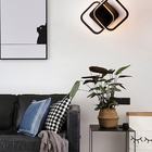 Lustre Plafon Led De Sobrepor Teto Quadrado Duplo 20W Moderno