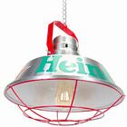 Lustre Retro Pendente Vintage Bar Heineken Escovado
