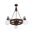 Lustre Roda De Carroça 603e