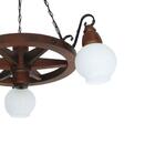 Lustre Roda De Carroça 603e