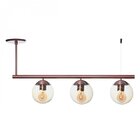 Lustre Rosê Vidro Âmbar Infinitylux Rosê