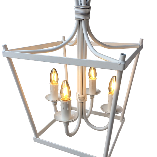 Lustre Rustico Que Imita Iluminação Á Vela Para Sala De Jantar