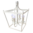 Lustre Rustico Que Imita Iluminação Á Vela Para Sala De Jantar