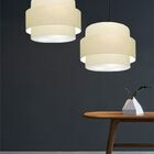 Lustre Sala De Jantar Com Desvio Vivare Md-4397 Cúpula Em Tec