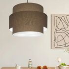Lustre Sala De Jantar Com Desvio Vivare Md-4397 Cúpula Em Tec