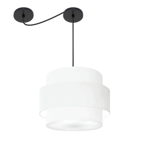 Lustre Sala De Jantar Com Desvio Vivare Md-4397 Cúpula Em Tec