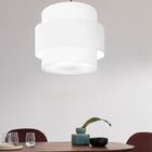 Lustre Sala De Jantar Com Desvio Vivare Md-4397 Cúpula Em Tec