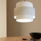 Lustre Sala De Jantar Com Desvio Vivare Md-4398 Cúpula Em Tec