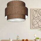Lustre Sala De Jantar Com Desvio Vivare Md-4398 Cúpula Em Tec