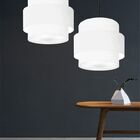 Lustre Sala De Jantar Com Desvio Vivare Md-4398 Cúpula Em Tec