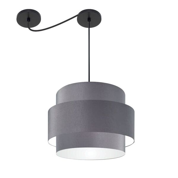 Lustre Sala De Jantar Com Desvio Vivare Md-4398 Cúpula Em Tec