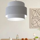 Lustre Sala De Jantar Com Desvio Vivare Md-4398 Cúpula Em Tec