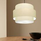 Lustre Sala De Jantar Com Desvio Vivare Md-4399 Cúpula Em Tec