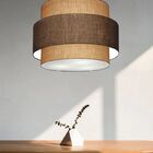 Lustre Sala De Jantar Com Desvio Vivare Md-4399 Cúpula Em Tec