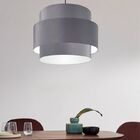 Lustre Sala De Jantar Com Desvio Vivare Md-4399 Cúpula Em Tec