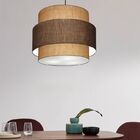 Lustre Sala De Jantar Com Desvio Vivare Md-4400 Cúpula Em Tec