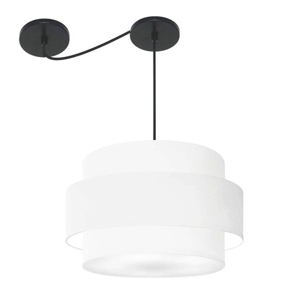 Lustre Sala De Jantar Com Desvio Vivare Md-4400 Cúpula Em Tec