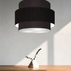 Lustre Sala De Jantar Com Desvio Vivare Md-4401 Cúpula Em Tec