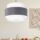 Lustre Sala De Jantar Com Desvio Vivare Md-4401 Cúpula Em Tec