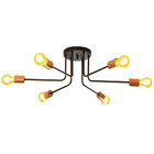 Lustre Sputnik Aranha 6 Braços Luminária Industrial