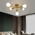 Lustre Sputnik Assimetrico Luminaria 5 Lampadas E27 Pendente