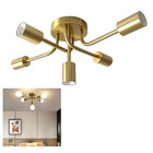 Lustre Sputnik Assimetrico Luminaria 5 Lampadas E27 Pendente