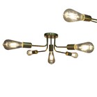 Lustre Sputnik Com 5 Lampadas Candelabro Luminaria Sala Recep