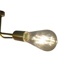 Lustre Sputnik Com 5 Lampadas Candelabro Luminaria Sala Recep