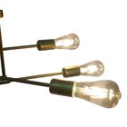 Lustre Sputnik Com 6 Lampadas Candelabro Luminaria Recepçao A
