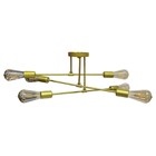 Lustre Sputnik Com 6 Lampadas Candelabro Luminaria Recepçao A