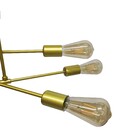 Lustre Sputnik Com 6 Lampadas Candelabro Luminaria Recepçao A