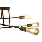 Lustre Sputnik Com 6 Lampadas Candelabro Luminaria Recepçao A