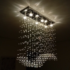Lustre Teto Cristal Legítimo Alto Brilho Design Moderno