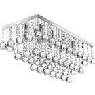 Lustre Torre De Cristal Com 20cm De Altura, Para Sala De Estar