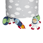 Lustre Tubular Astronauta Quarto Bebê Infantil