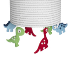Lustre Tubular Dinossauro Quarto Bebê Infantil